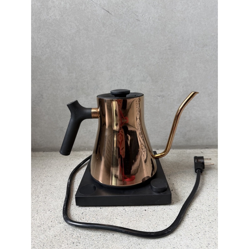 Fellow Stagg EKG Electric Gooseneck Kettle Copper Pour Over Coffee Rare!
